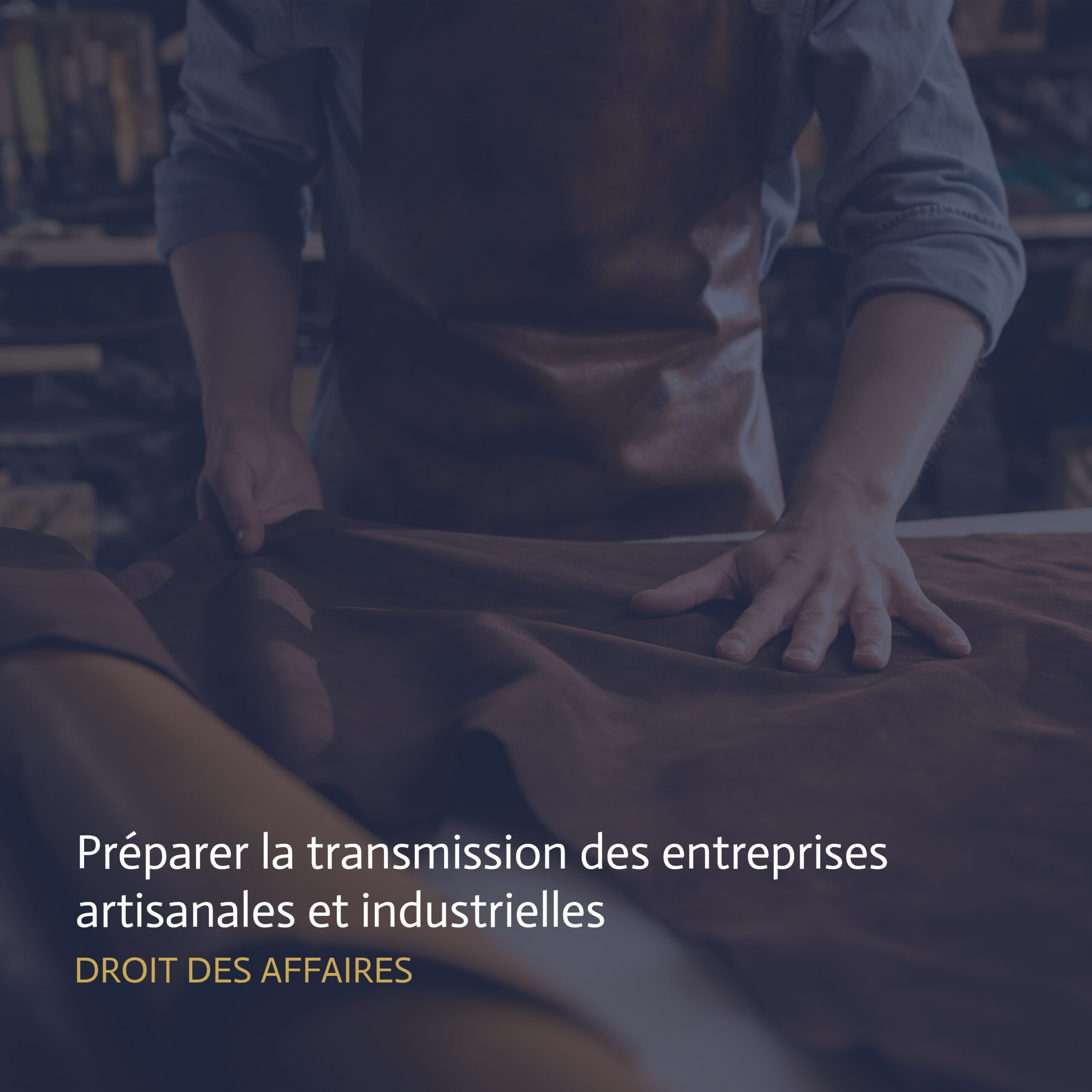 Transmission d’entreprises artisanales ou industrielles